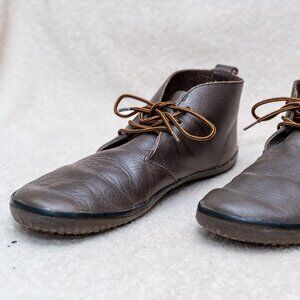 Vivobarefoot 12US/ 45 EU Mens Gobi II in Dark Brown Color Way